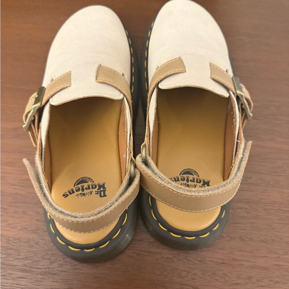 Dr. Martens Jorge II Suede & Leather Slingback Mules - Picture 4 of 7